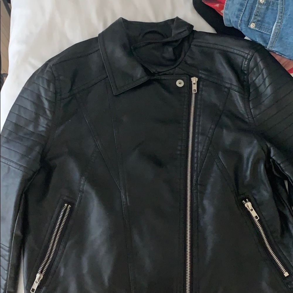 Leather jacket